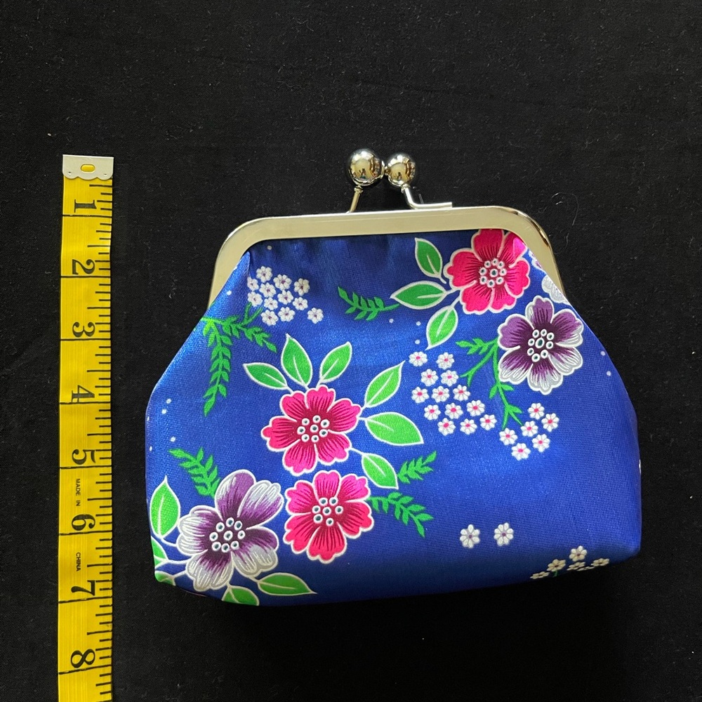 Sweet vintage floral micro purse clutch wedding summer party ready - Picture 4 of 6